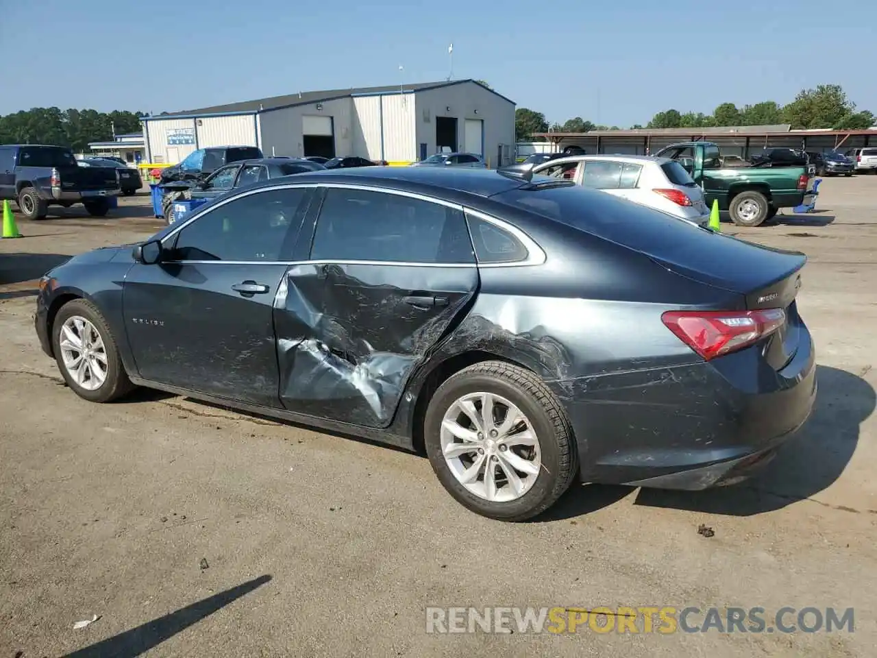 2 Photograph of a damaged car 1G1ZD5ST1KF124593 CHEVROLET MALIBU 2019