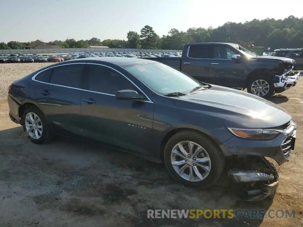 4 Photograph of a damaged car 1G1ZD5ST1KF124593 CHEVROLET MALIBU 2019