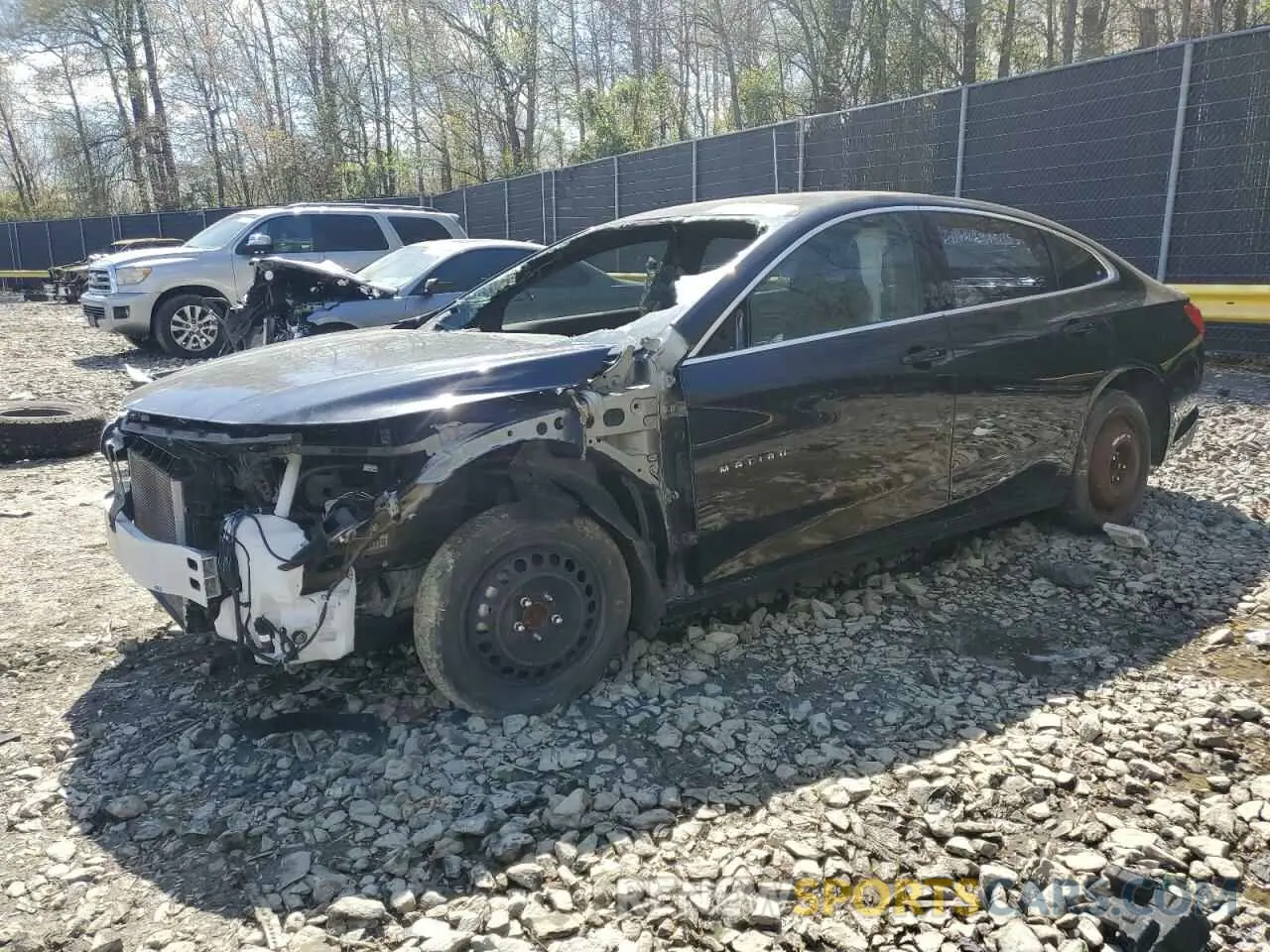 1 Photograph of a damaged car 1G1ZD5ST1KF127042 CHEVROLET MALIBU 2019