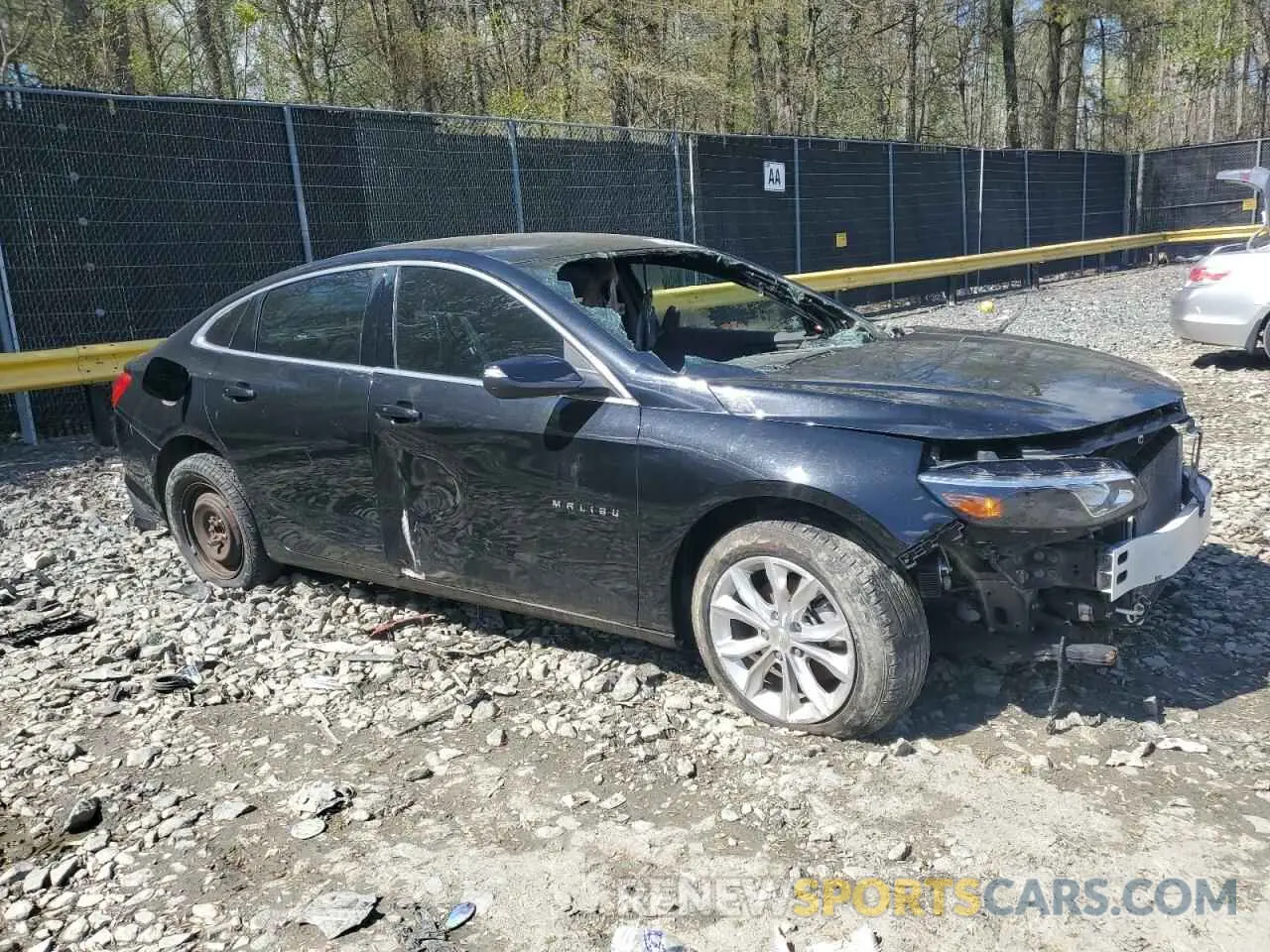 4 Photograph of a damaged car 1G1ZD5ST1KF127042 CHEVROLET MALIBU 2019