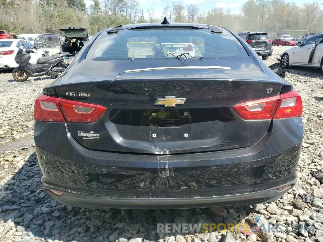 6 Photograph of a damaged car 1G1ZD5ST1KF127042 CHEVROLET MALIBU 2019