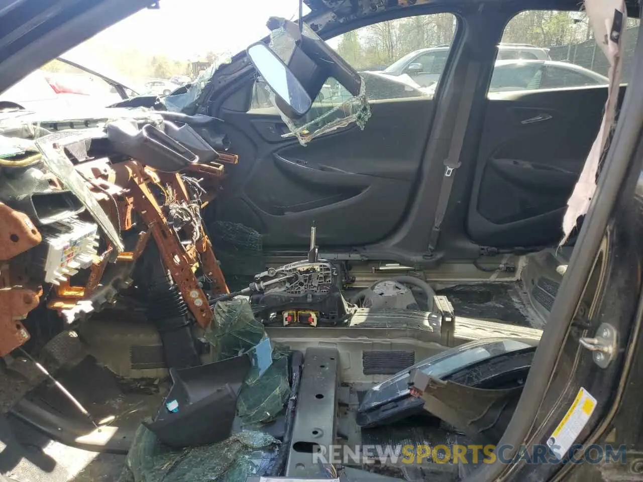 7 Photograph of a damaged car 1G1ZD5ST1KF127042 CHEVROLET MALIBU 2019