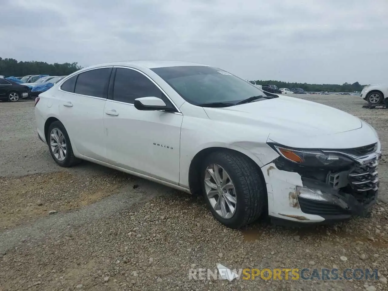 4 Photograph of a damaged car 1G1ZD5ST1KF133049 CHEVROLET MALIBU 2019