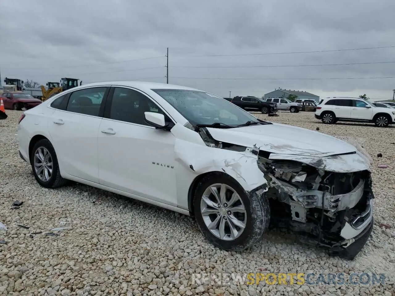 4 Photograph of a damaged car 1G1ZD5ST1KF133617 CHEVROLET MALIBU 2019
