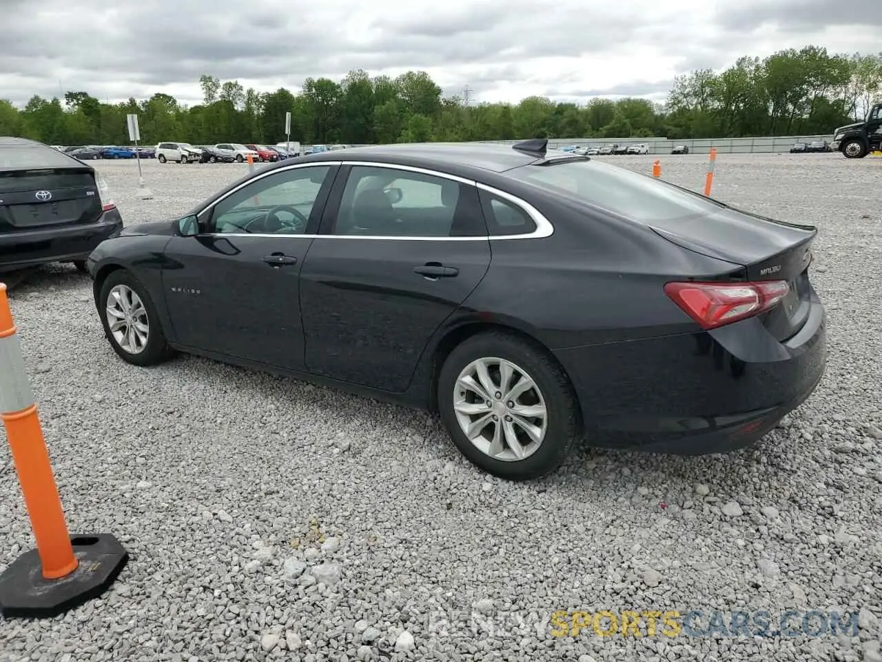 2 Photograph of a damaged car 1G1ZD5ST1KF144147 CHEVROLET MALIBU 2019