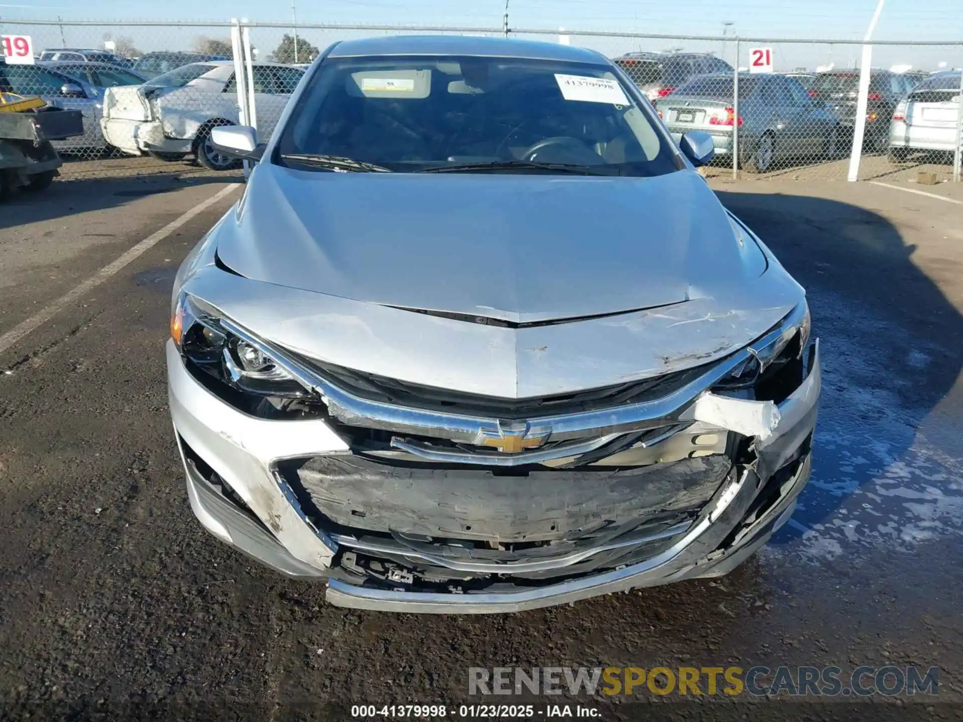 6 Photograph of a damaged car 1G1ZD5ST1KF151910 CHEVROLET MALIBU 2019