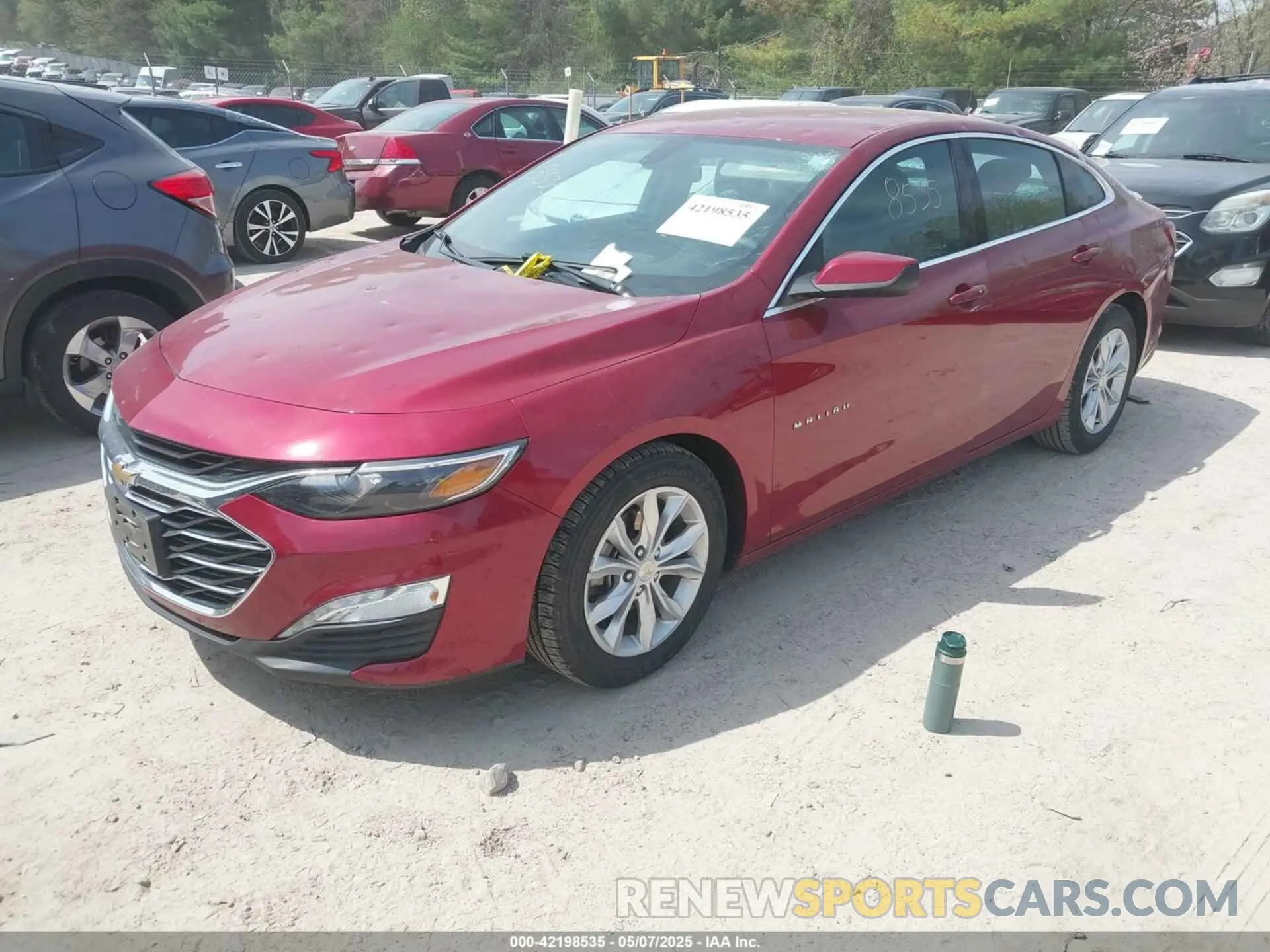 2 Photograph of a damaged car 1G1ZD5ST1KF154029 CHEVROLET MALIBU 2019