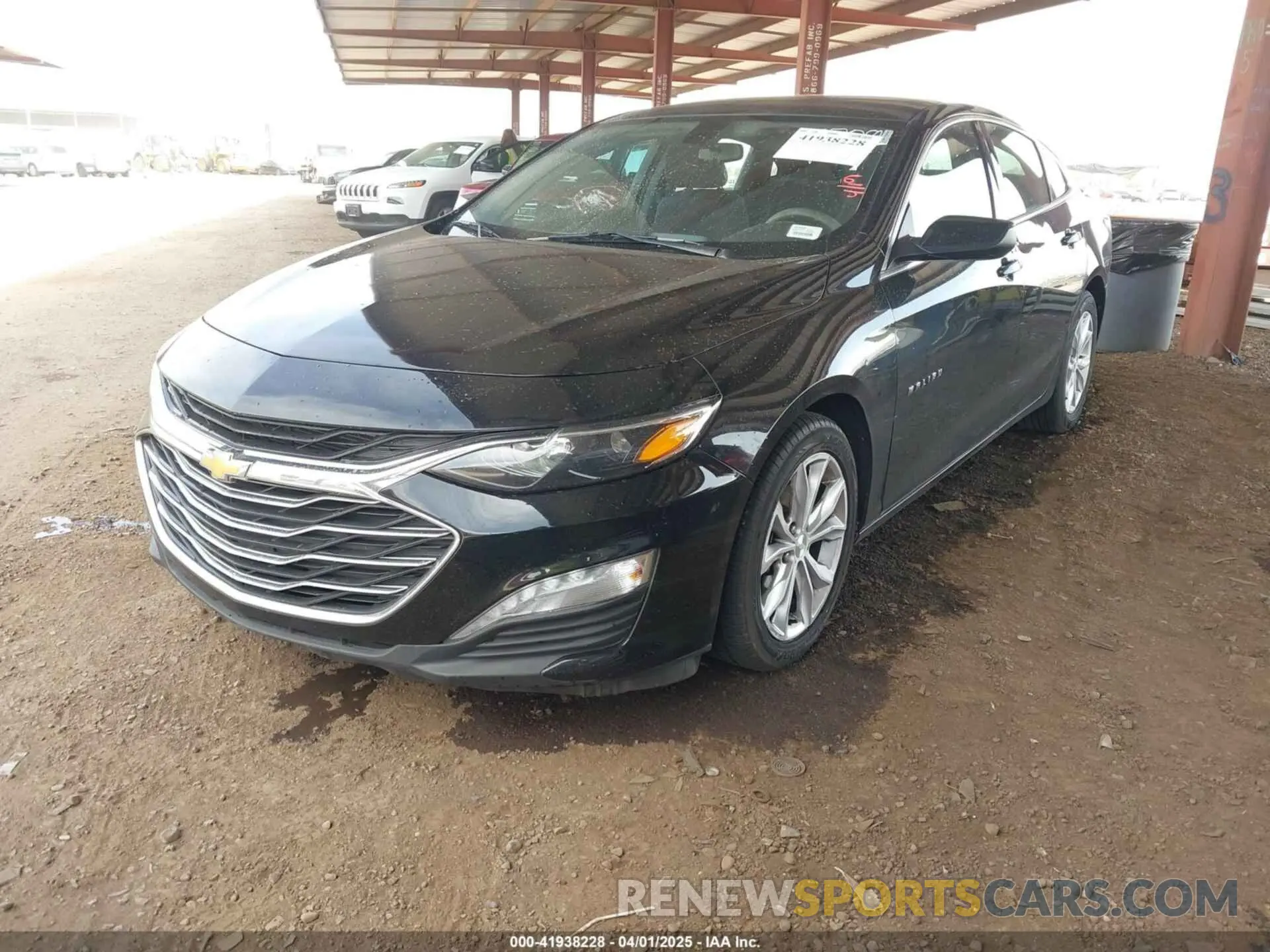 2 Photograph of a damaged car 1G1ZD5ST1KF159991 CHEVROLET MALIBU 2019