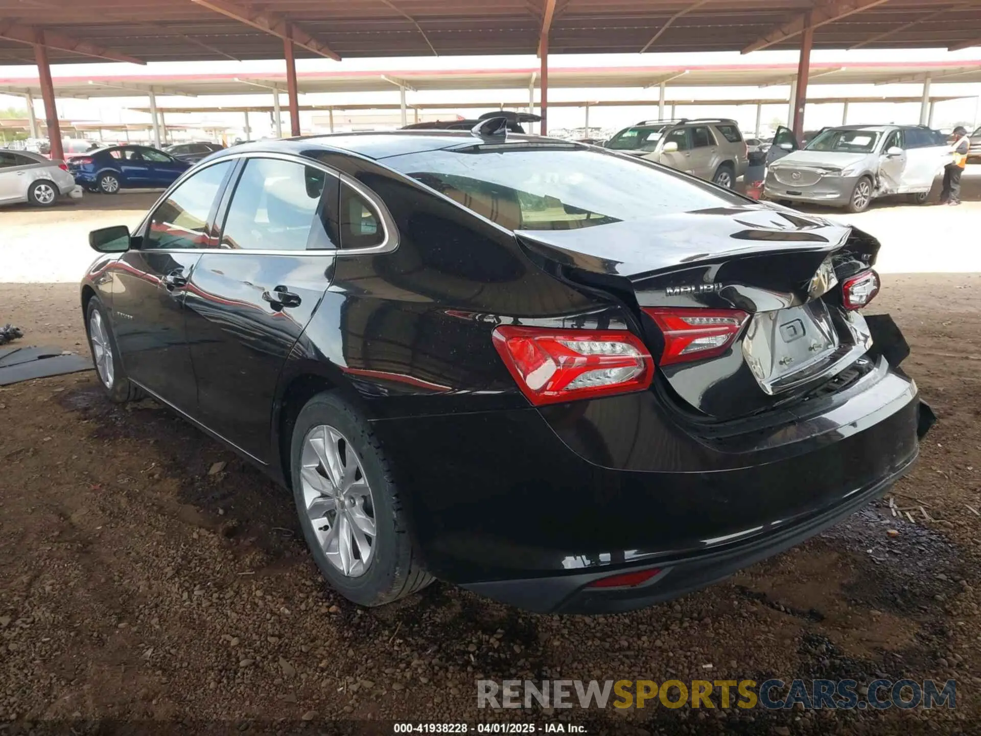 3 Photograph of a damaged car 1G1ZD5ST1KF159991 CHEVROLET MALIBU 2019