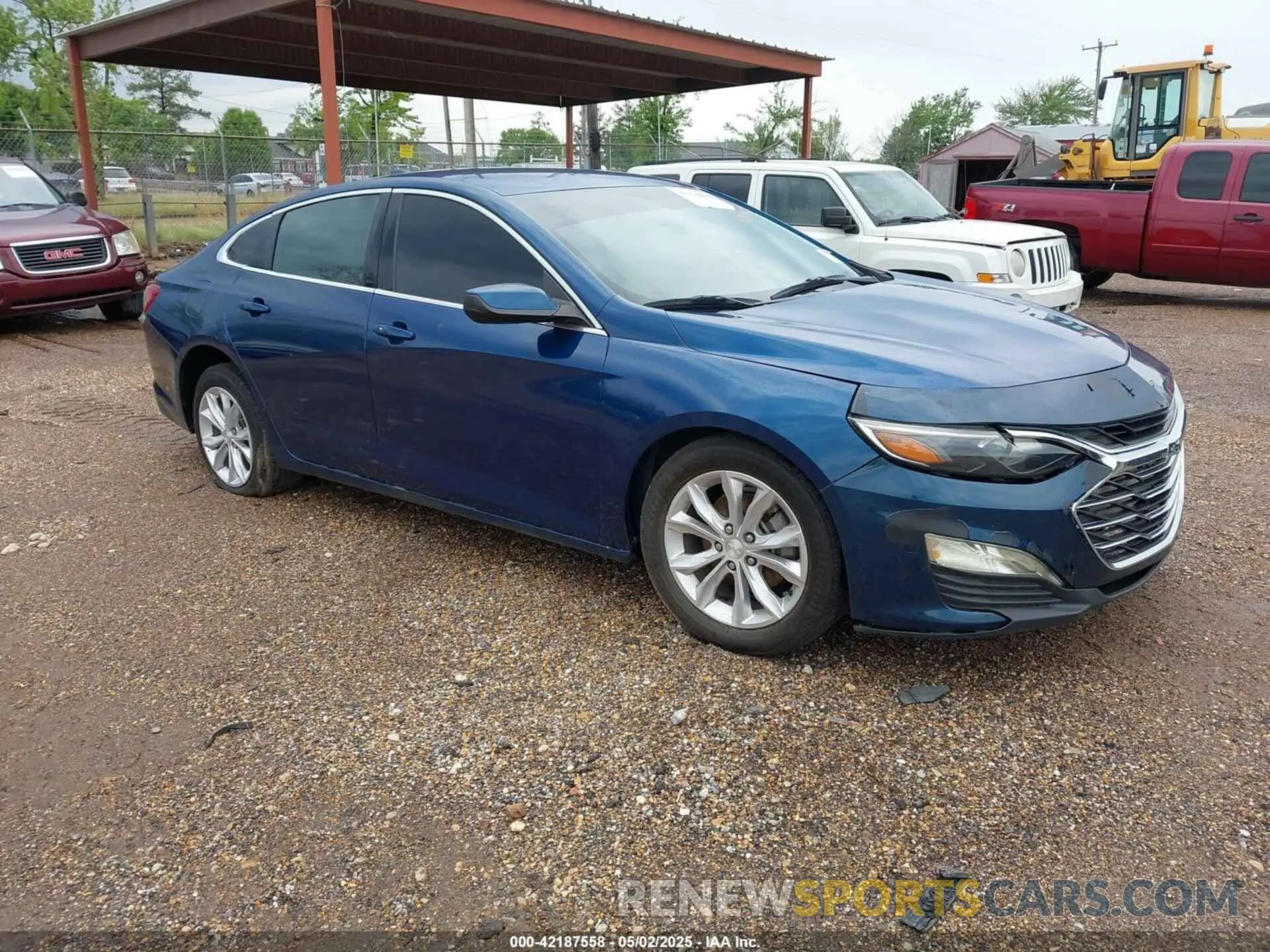 1 Photograph of a damaged car 1G1ZD5ST1KF162843 CHEVROLET MALIBU 2019