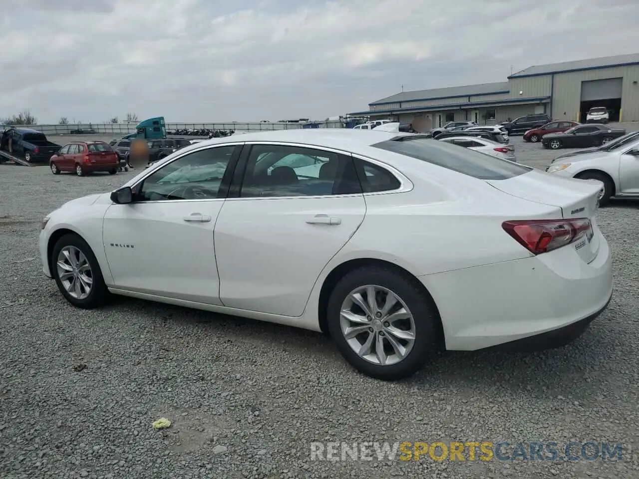 2 Photograph of a damaged car 1G1ZD5ST1KF164866 CHEVROLET MALIBU 2019