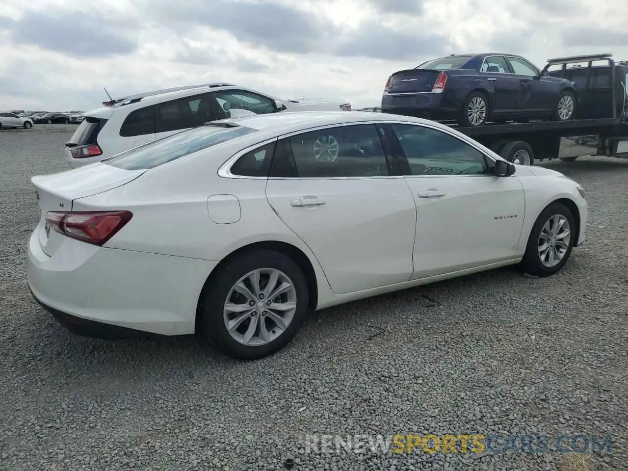 3 Photograph of a damaged car 1G1ZD5ST1KF164866 CHEVROLET MALIBU 2019
