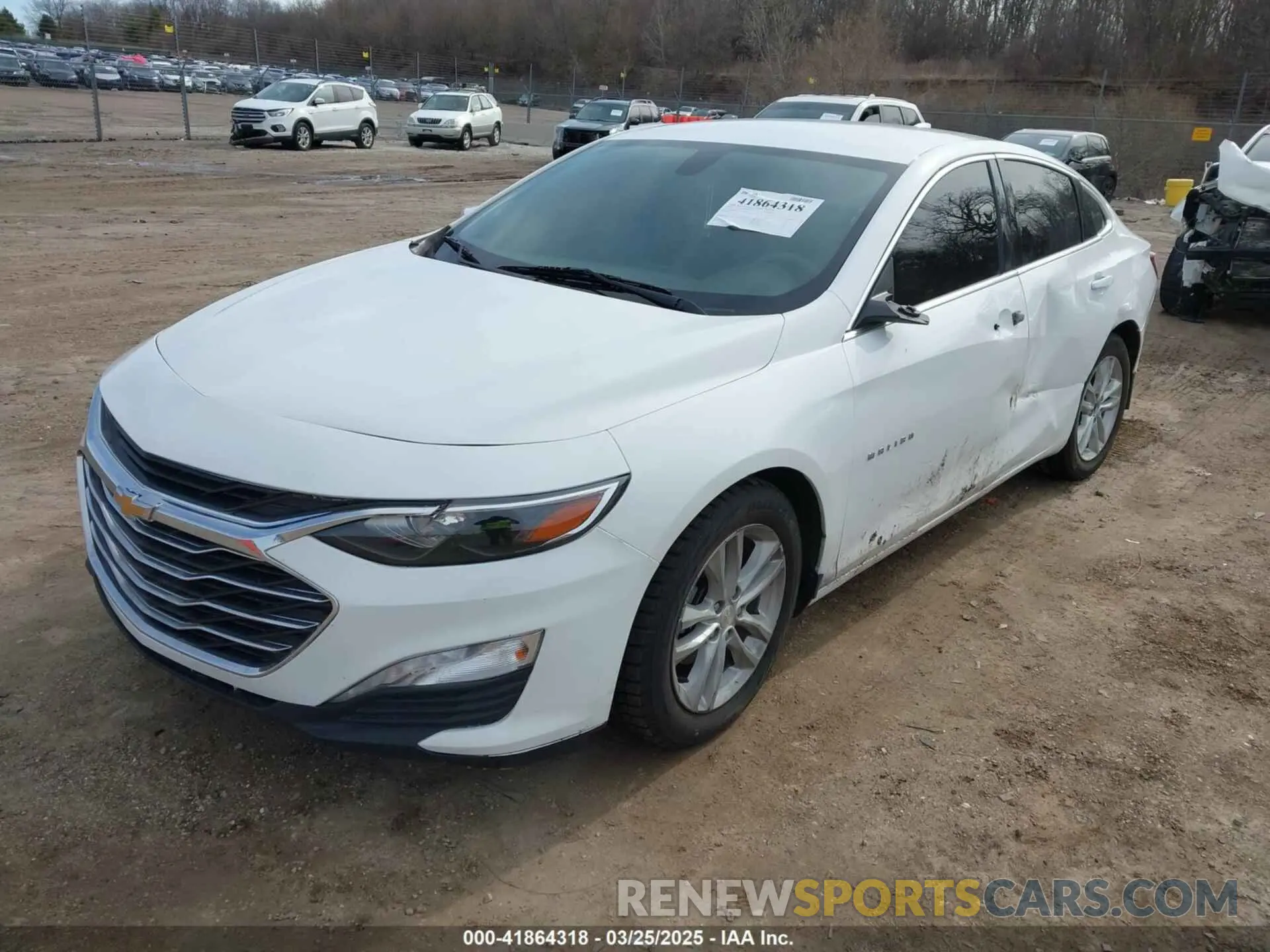 2 Photograph of a damaged car 1G1ZD5ST1KF167962 CHEVROLET MALIBU 2019