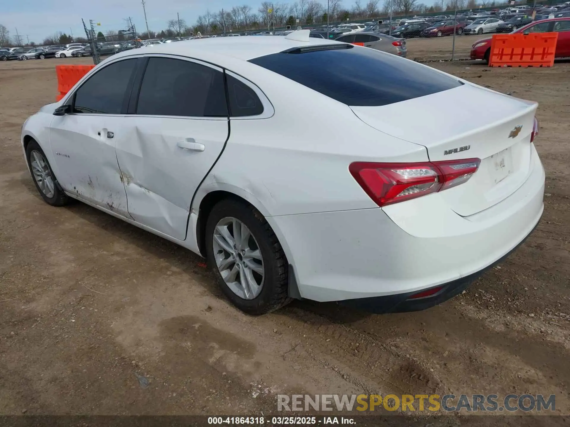3 Photograph of a damaged car 1G1ZD5ST1KF167962 CHEVROLET MALIBU 2019