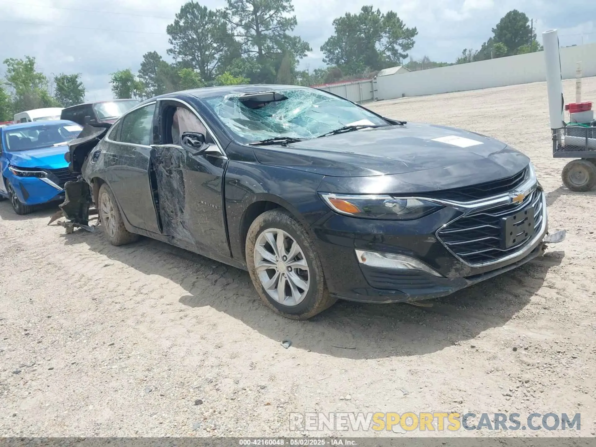 1 Photograph of a damaged car 1G1ZD5ST1KF169937 CHEVROLET MALIBU 2019