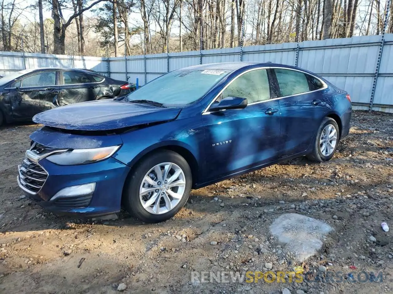 1 Photograph of a damaged car 1G1ZD5ST1KF178430 CHEVROLET MALIBU 2019