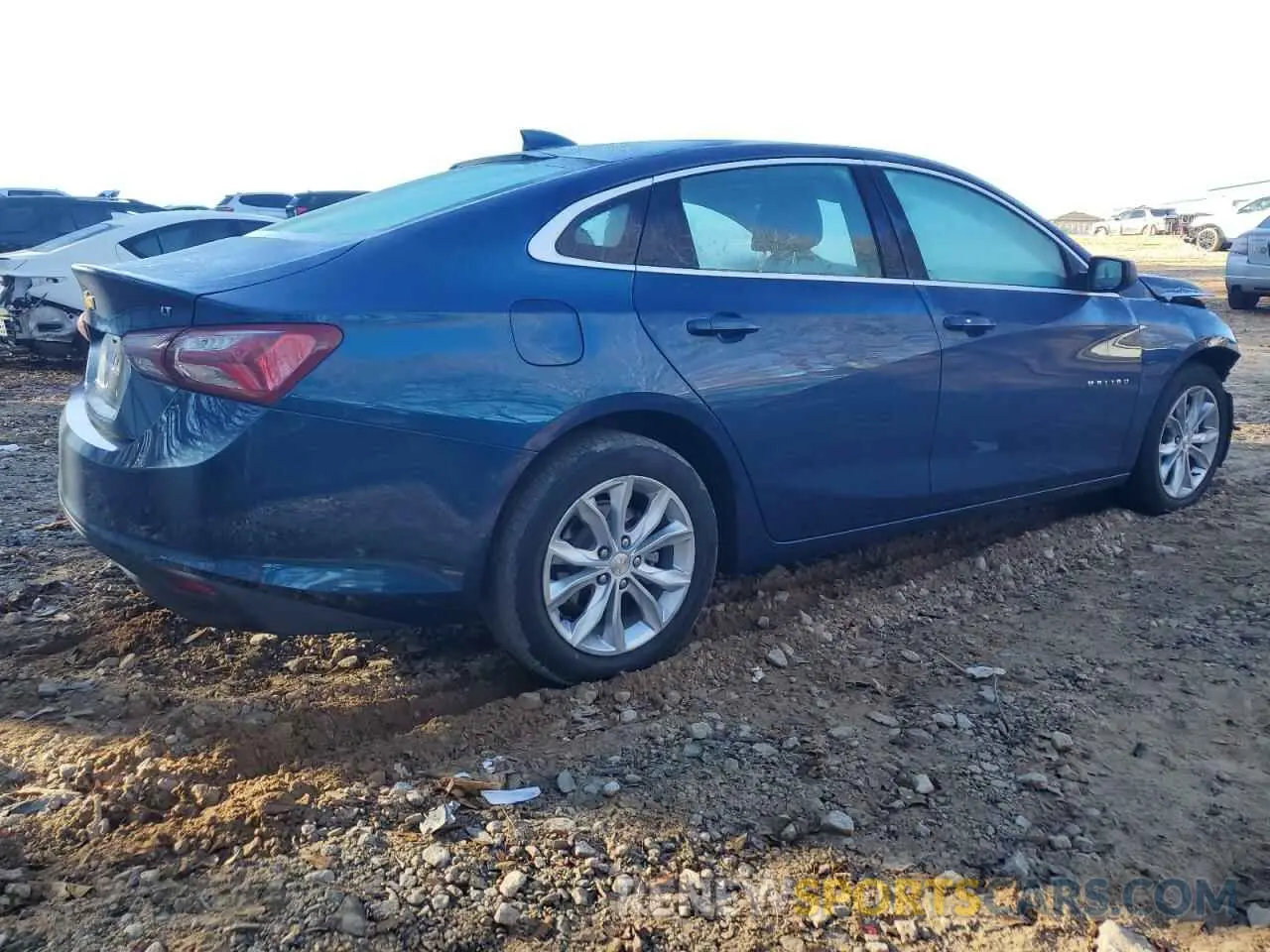 3 Photograph of a damaged car 1G1ZD5ST1KF178430 CHEVROLET MALIBU 2019