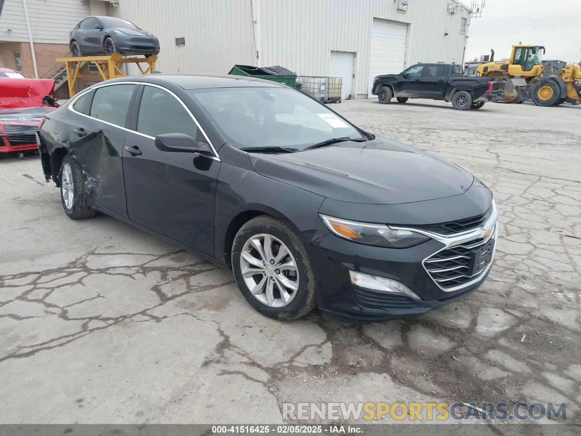 1 Photograph of a damaged car 1G1ZD5ST1KF213788 CHEVROLET MALIBU 2019