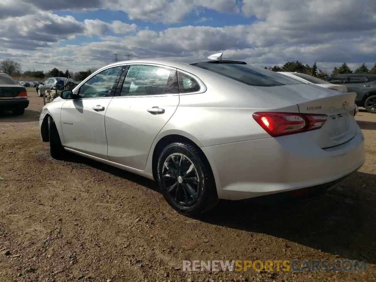 2 Photograph of a damaged car 1G1ZD5ST1KF215556 CHEVROLET MALIBU 2019