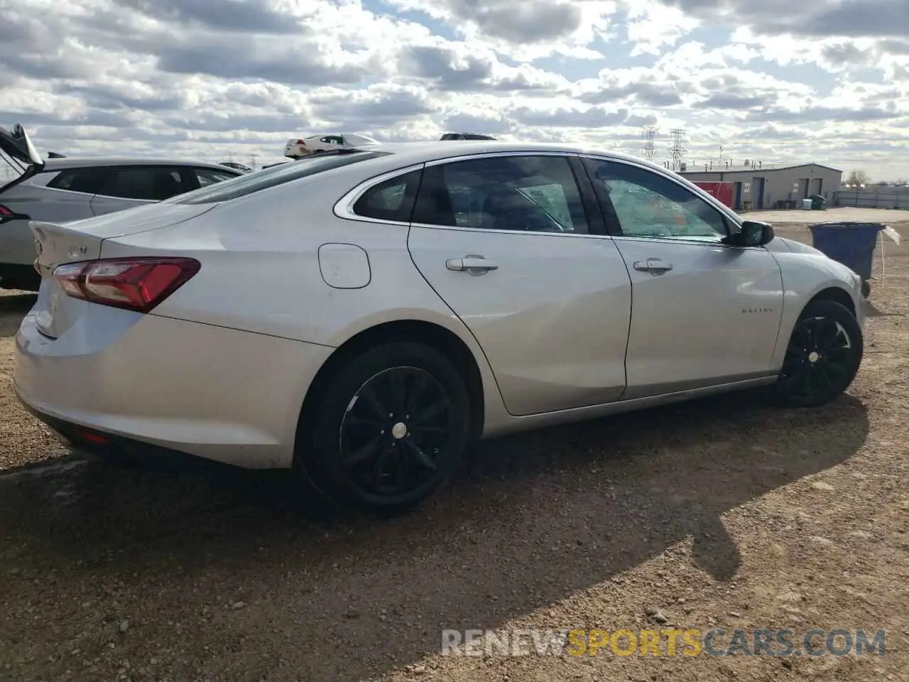 3 Photograph of a damaged car 1G1ZD5ST1KF215556 CHEVROLET MALIBU 2019