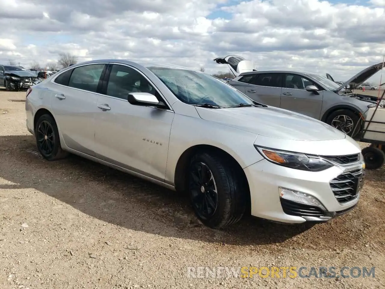 4 Photograph of a damaged car 1G1ZD5ST1KF215556 CHEVROLET MALIBU 2019