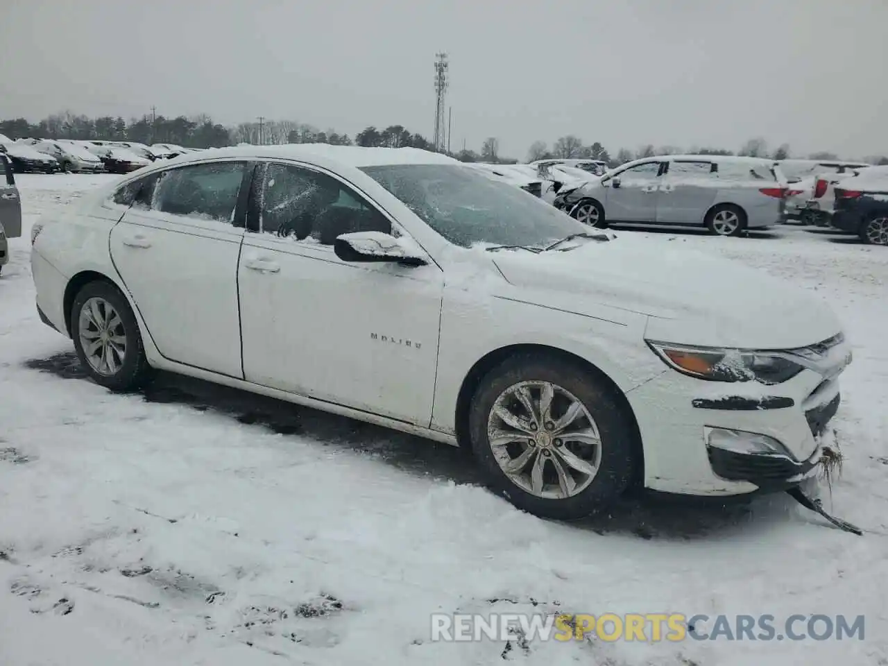 4 Photograph of a damaged car 1G1ZD5ST2KF104661 CHEVROLET MALIBU 2019