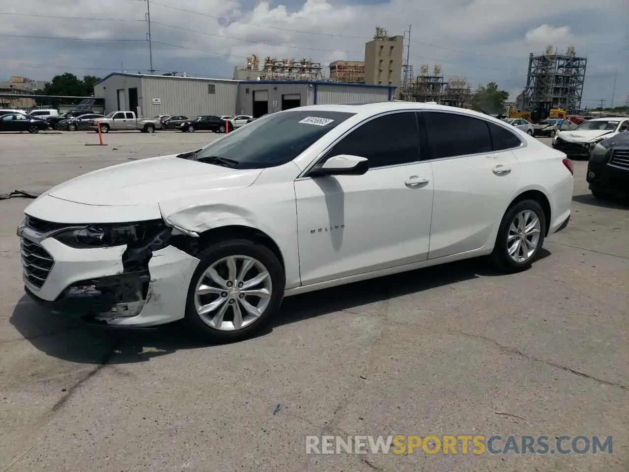 1 Photograph of a damaged car 1G1ZD5ST2KF108967 CHEVROLET MALIBU 2019