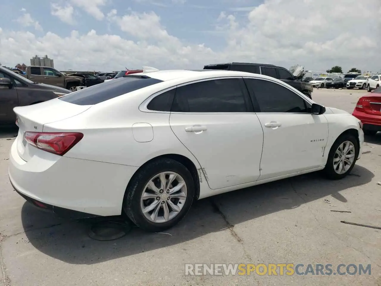3 Photograph of a damaged car 1G1ZD5ST2KF108967 CHEVROLET MALIBU 2019