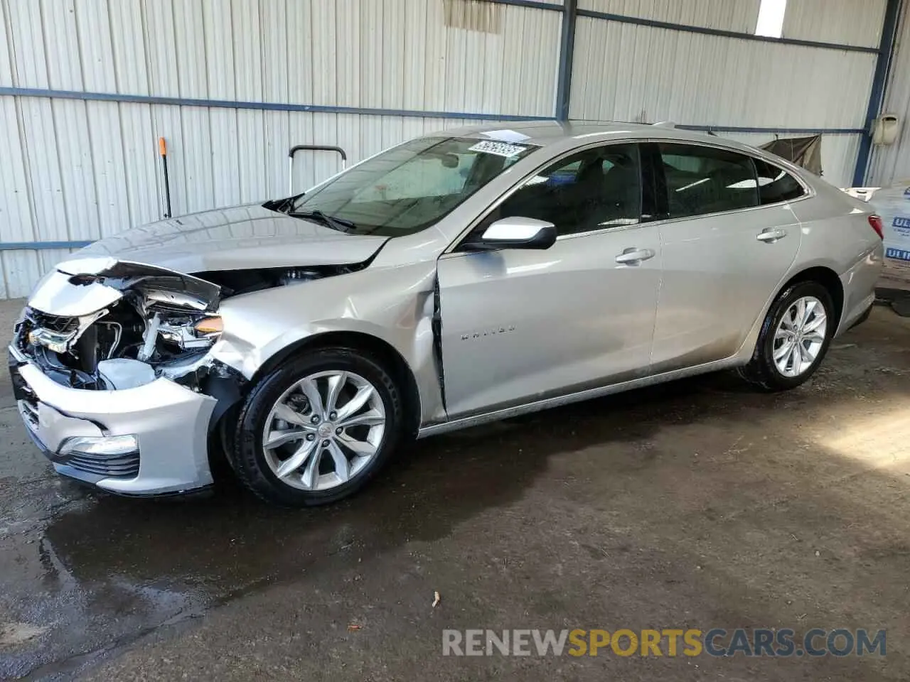 1 Photograph of a damaged car 1G1ZD5ST2KF132718 CHEVROLET MALIBU 2019