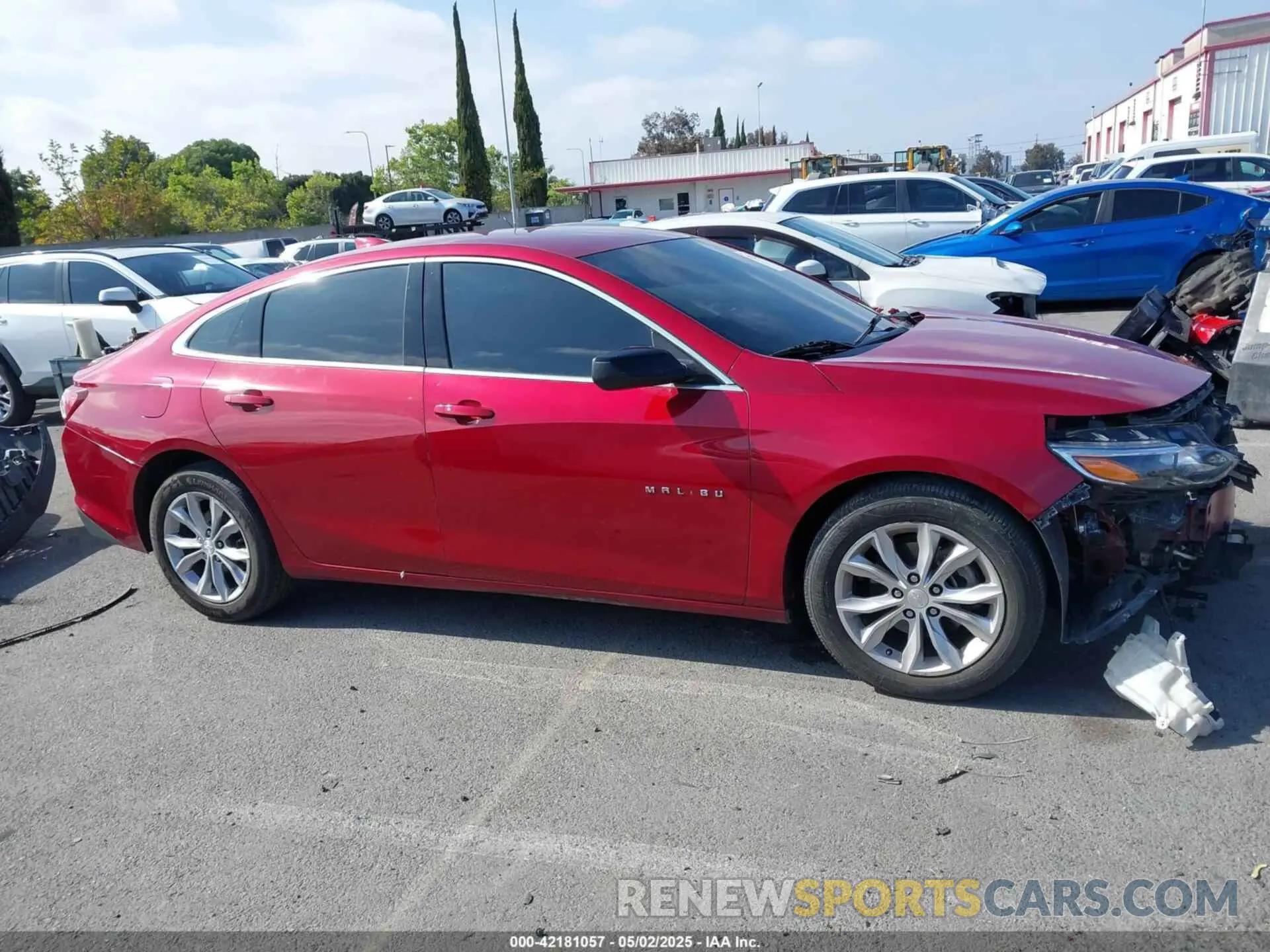 14 Photograph of a damaged car 1G1ZD5ST2KF134016 CHEVROLET MALIBU 2019