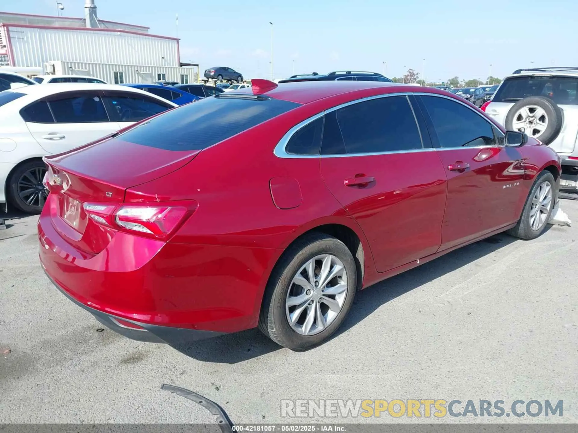 4 Photograph of a damaged car 1G1ZD5ST2KF134016 CHEVROLET MALIBU 2019