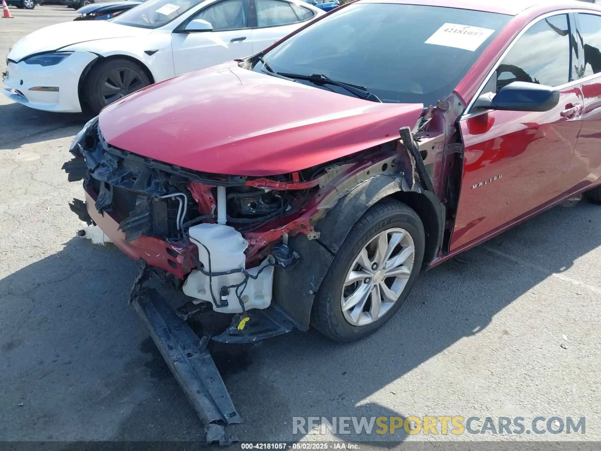 6 Photograph of a damaged car 1G1ZD5ST2KF134016 CHEVROLET MALIBU 2019