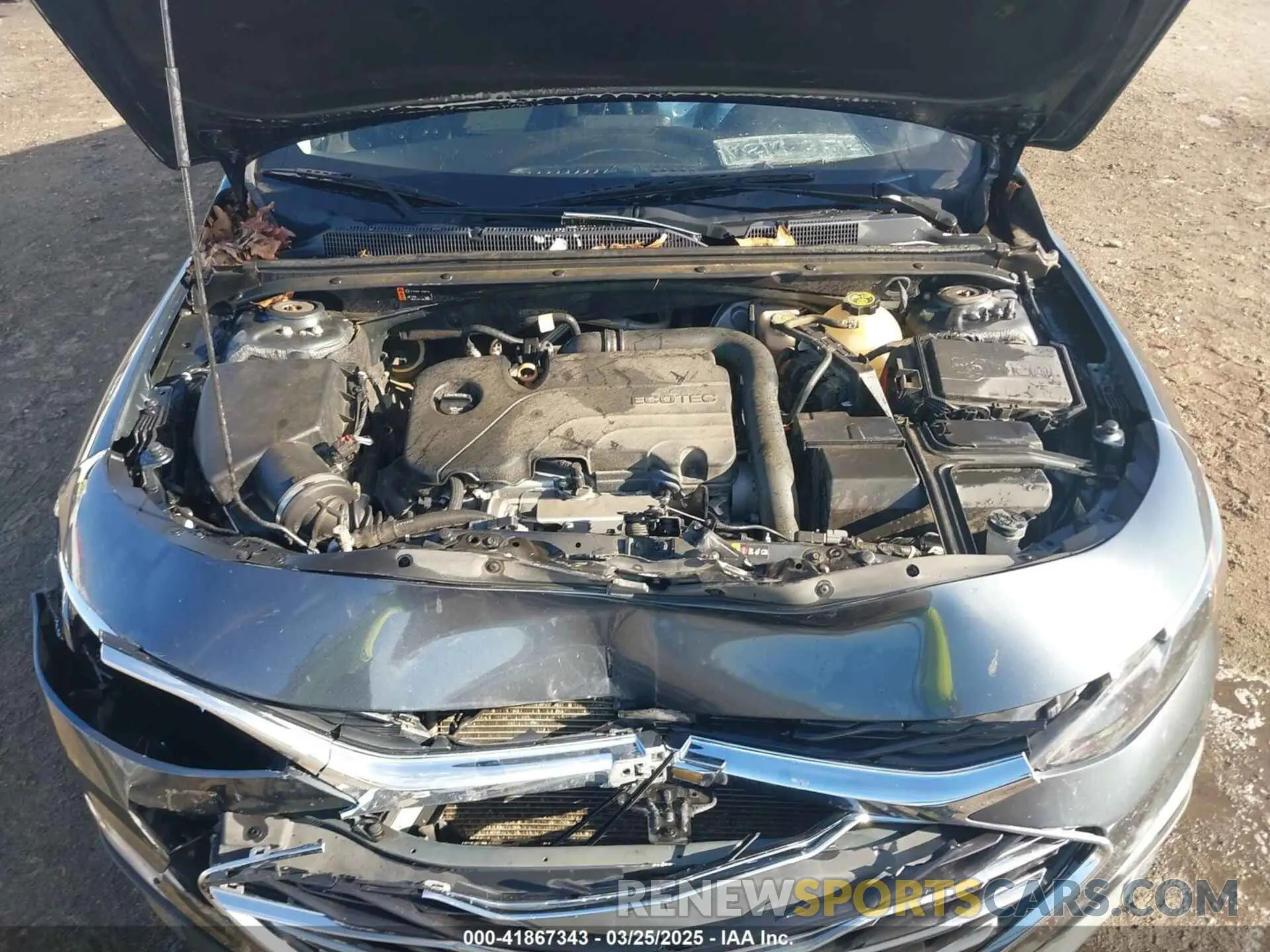 10 Photograph of a damaged car 1G1ZD5ST2KF135053 CHEVROLET MALIBU 2019