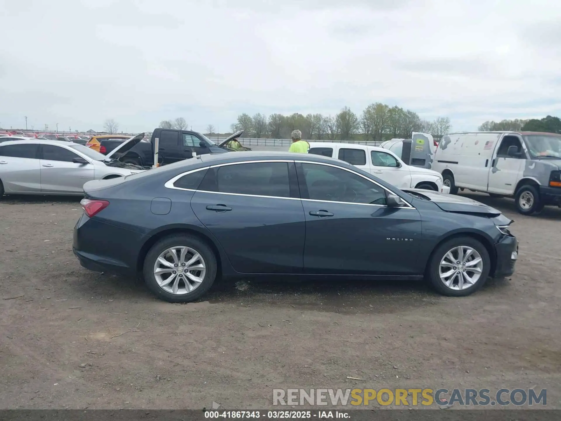 13 Photograph of a damaged car 1G1ZD5ST2KF135053 CHEVROLET MALIBU 2019