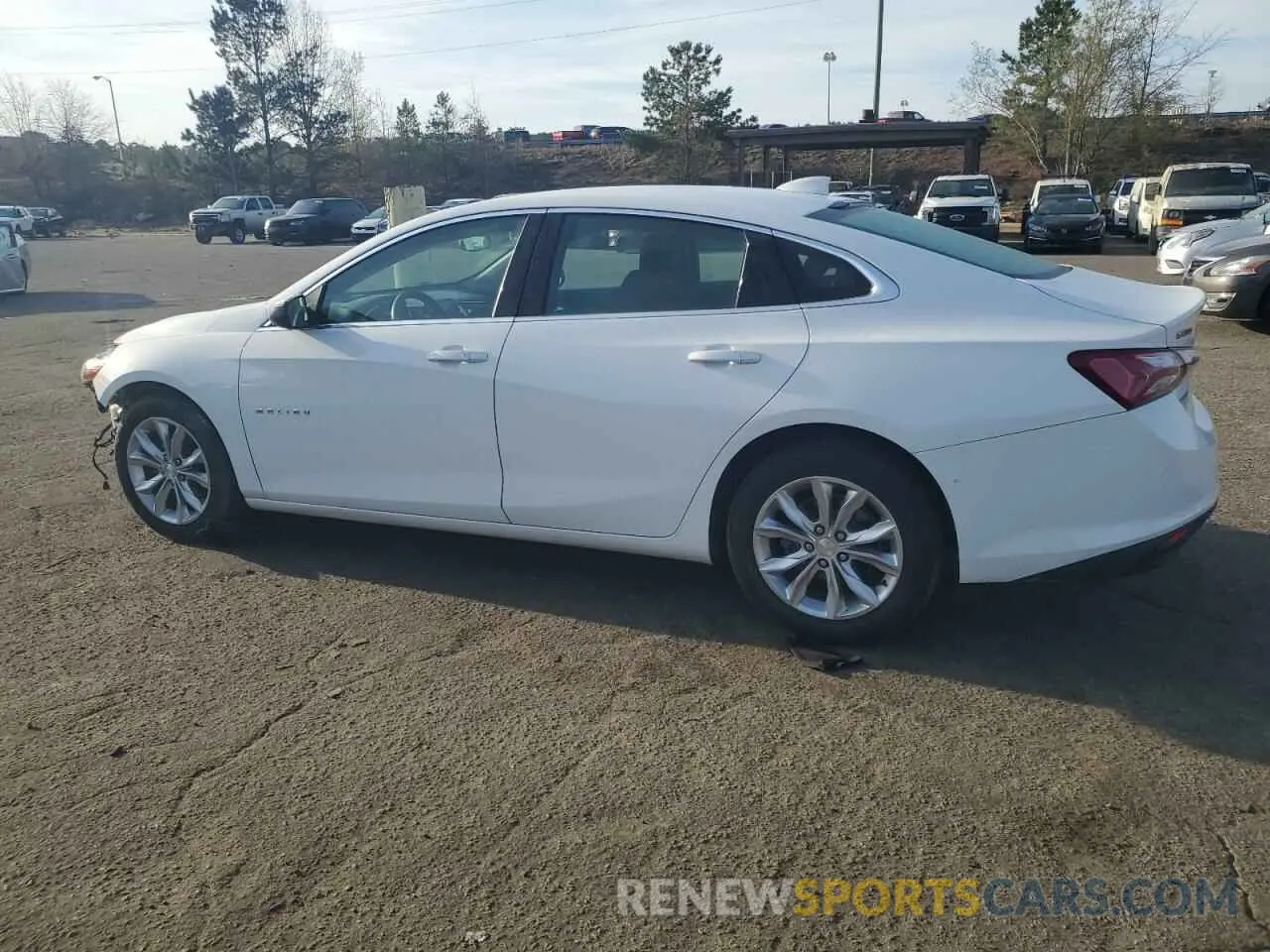 2 Photograph of a damaged car 1G1ZD5ST2KF135750 CHEVROLET MALIBU 2019