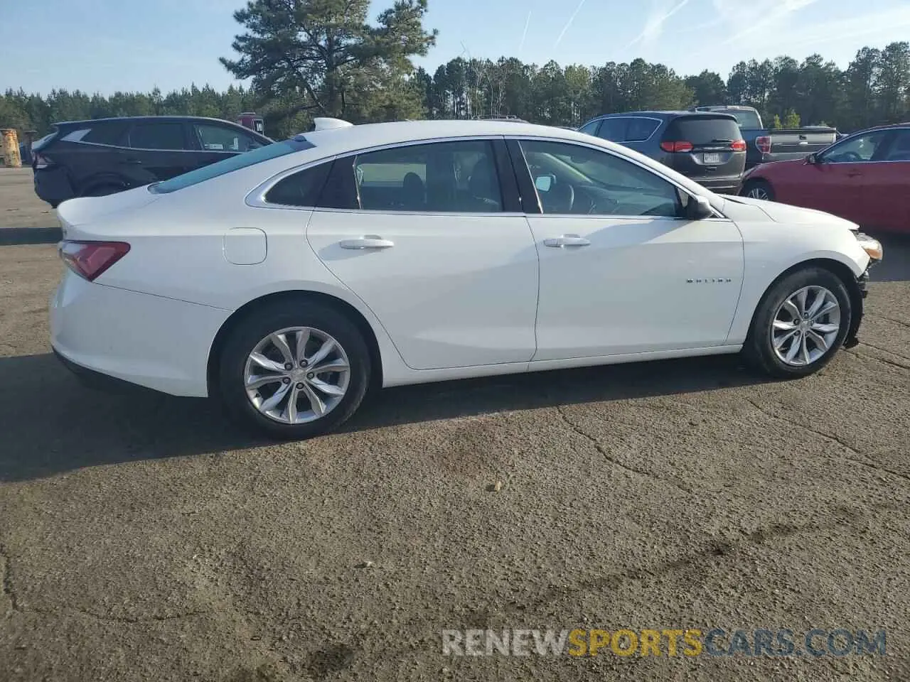 3 Photograph of a damaged car 1G1ZD5ST2KF135750 CHEVROLET MALIBU 2019