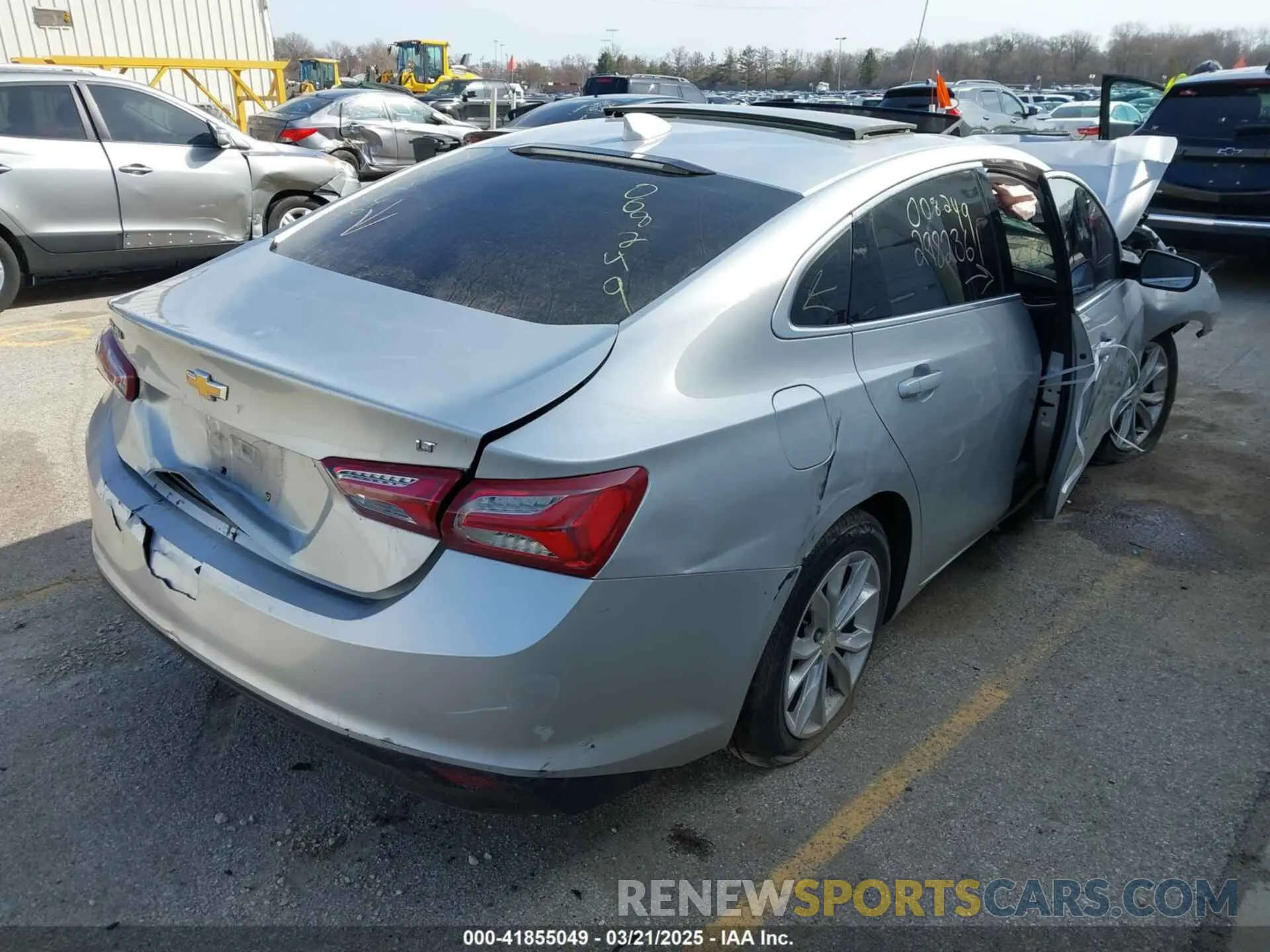 4 Photograph of a damaged car 1G1ZD5ST2KF138177 CHEVROLET MALIBU 2019