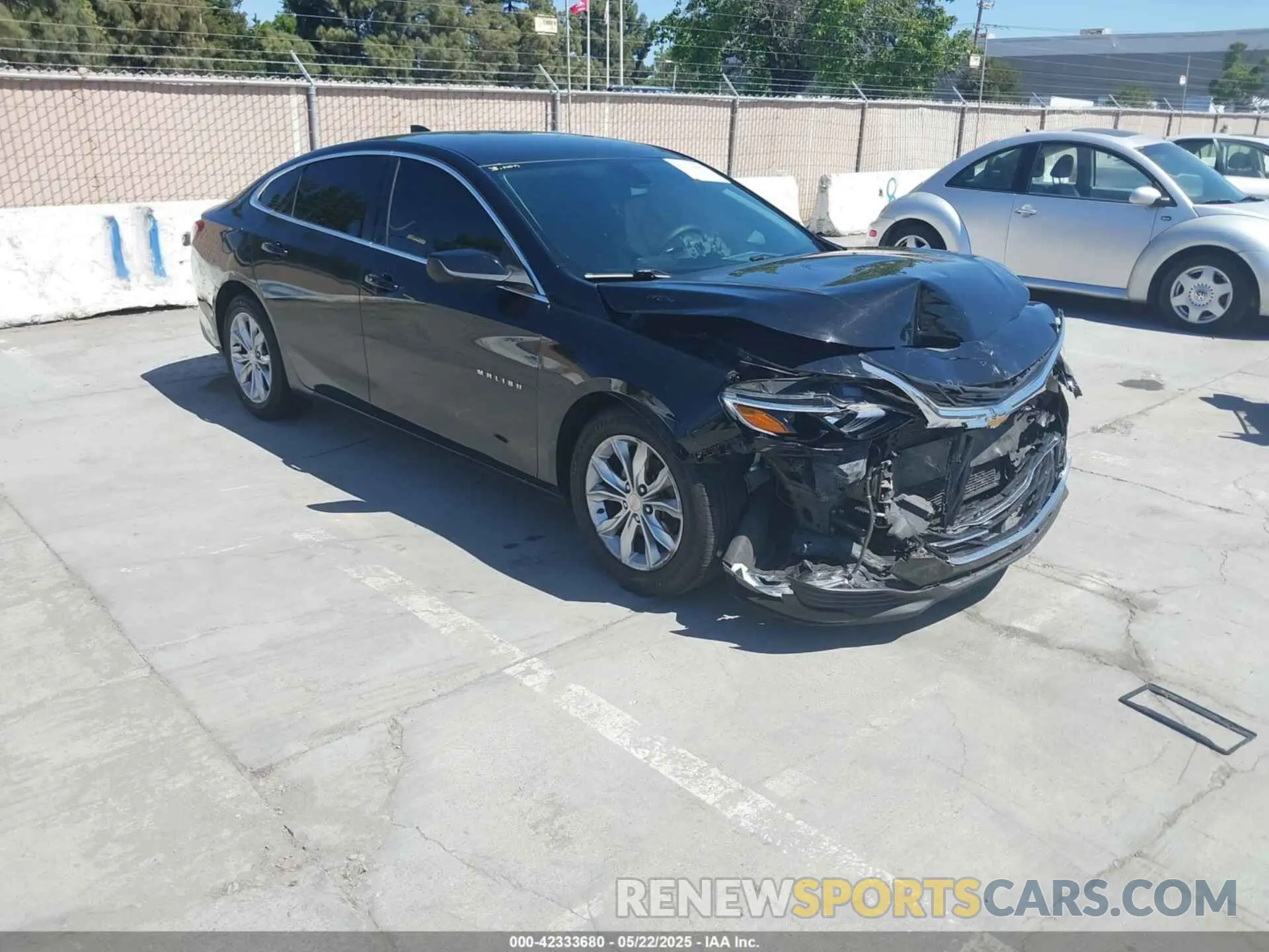 1 Photograph of a damaged car 1G1ZD5ST2KF139135 CHEVROLET MALIBU 2019