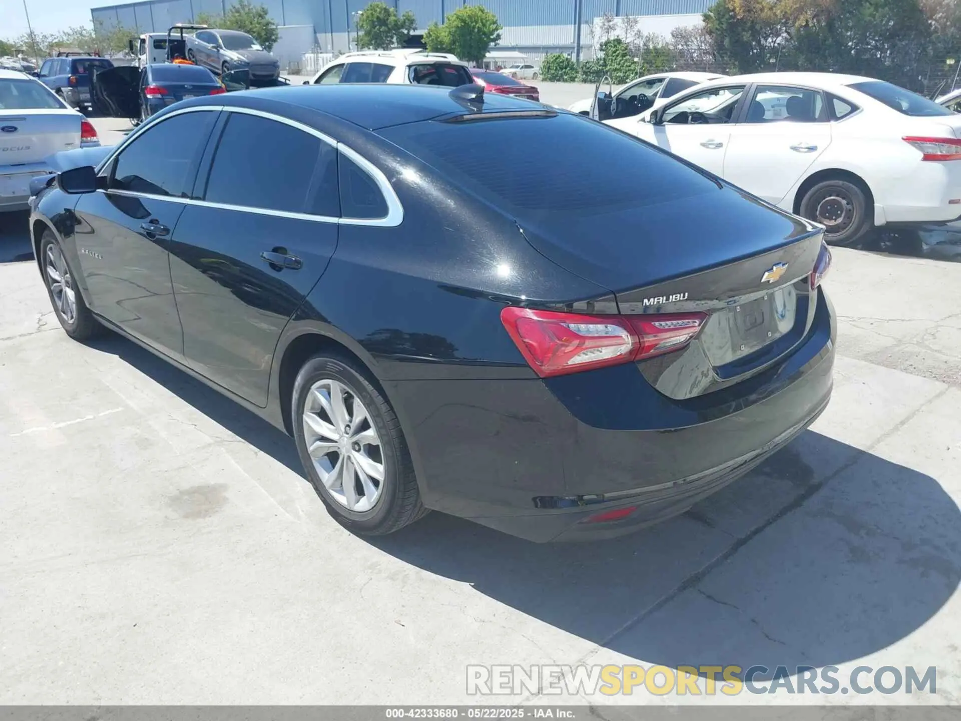 3 Photograph of a damaged car 1G1ZD5ST2KF139135 CHEVROLET MALIBU 2019
