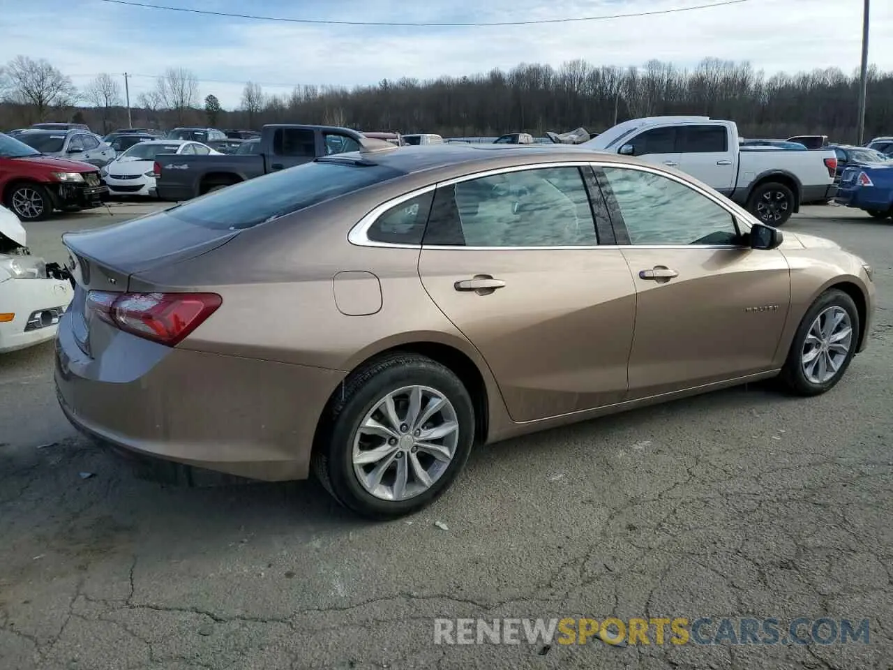 3 Photograph of a damaged car 1G1ZD5ST2KF144867 CHEVROLET MALIBU 2019