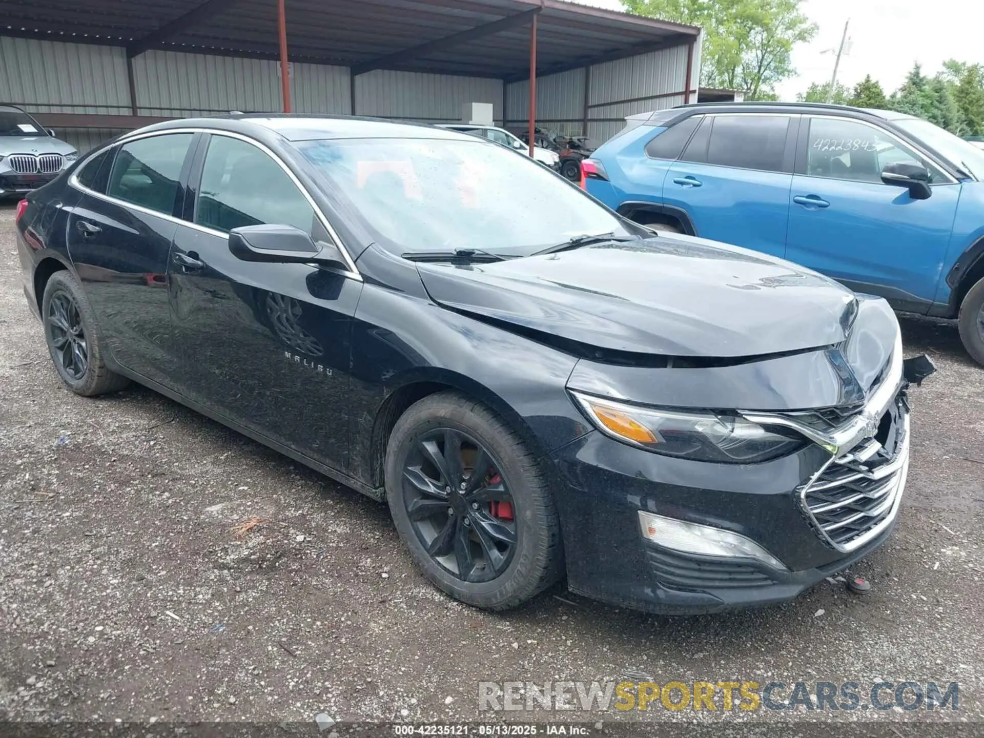 1 Photograph of a damaged car 1G1ZD5ST2KF153908 CHEVROLET MALIBU 2019