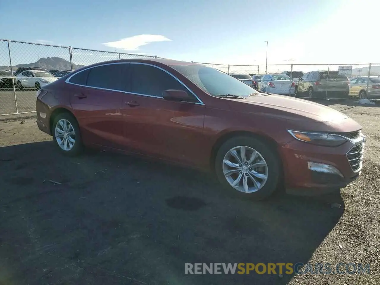 4 Photograph of a damaged car 1G1ZD5ST2KF156453 CHEVROLET MALIBU 2019
