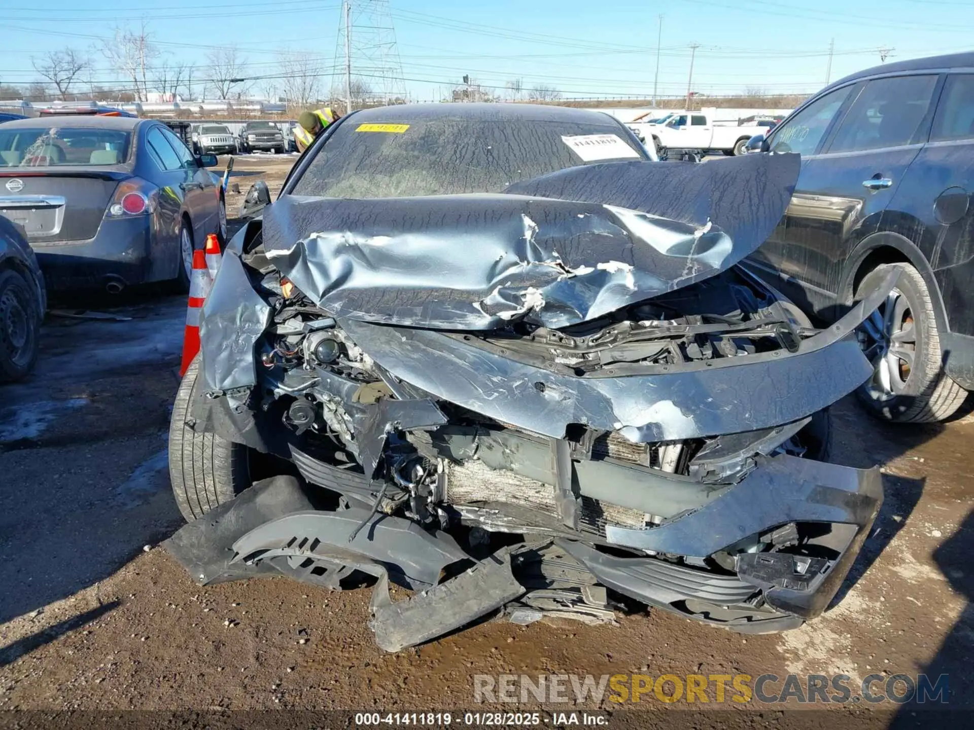 11 Photograph of a damaged car 1G1ZD5ST2KF169896 CHEVROLET MALIBU 2019