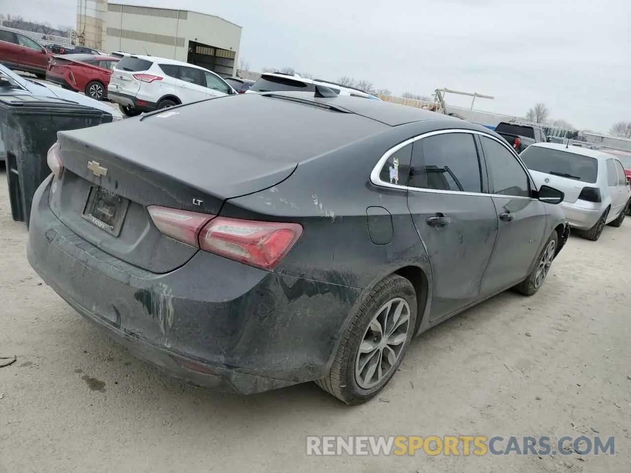 3 Photograph of a damaged car 1G1ZD5ST2KF173575 CHEVROLET MALIBU 2019