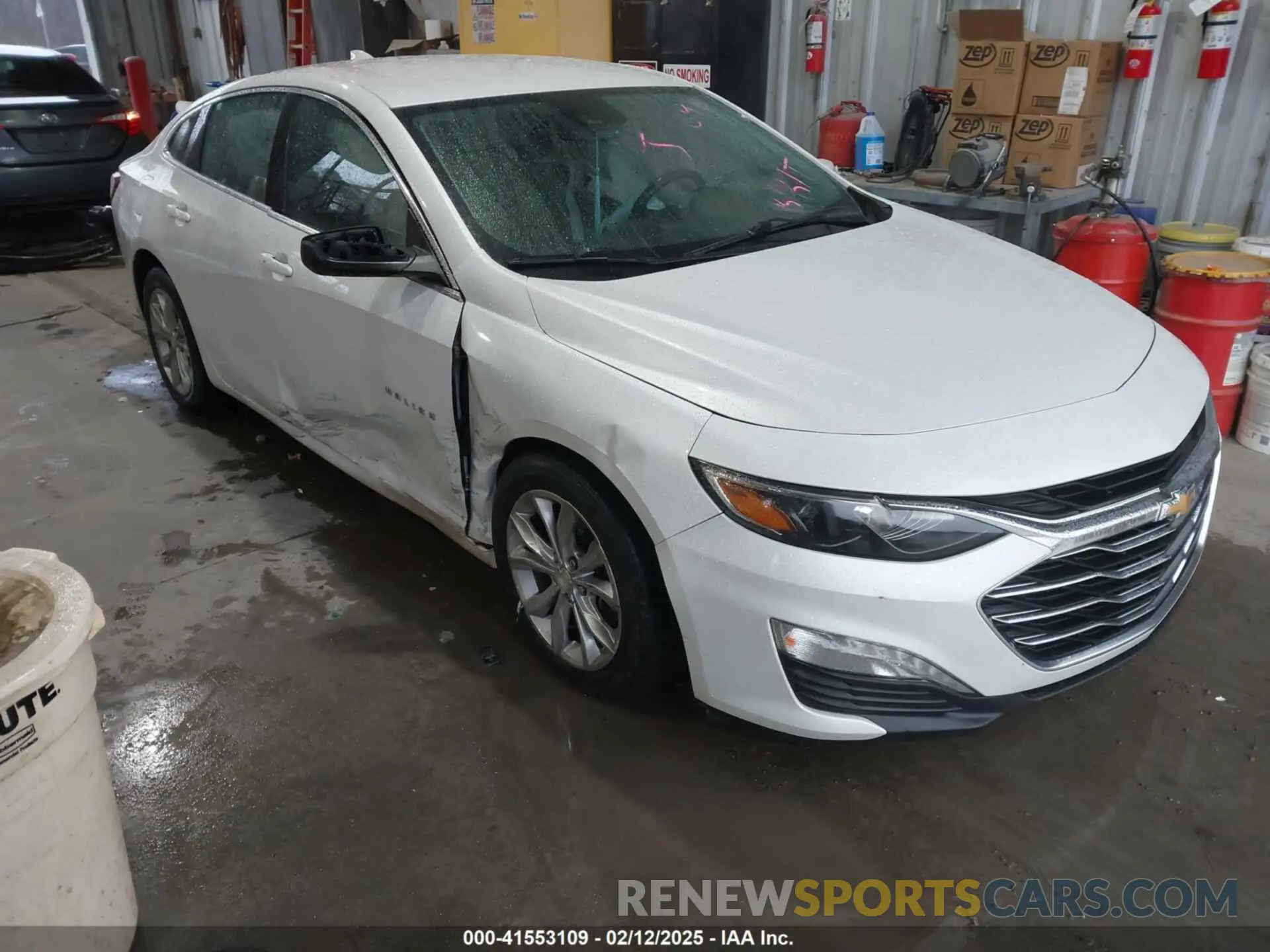 1 Photograph of a damaged car 1G1ZD5ST2KF186911 CHEVROLET MALIBU 2019