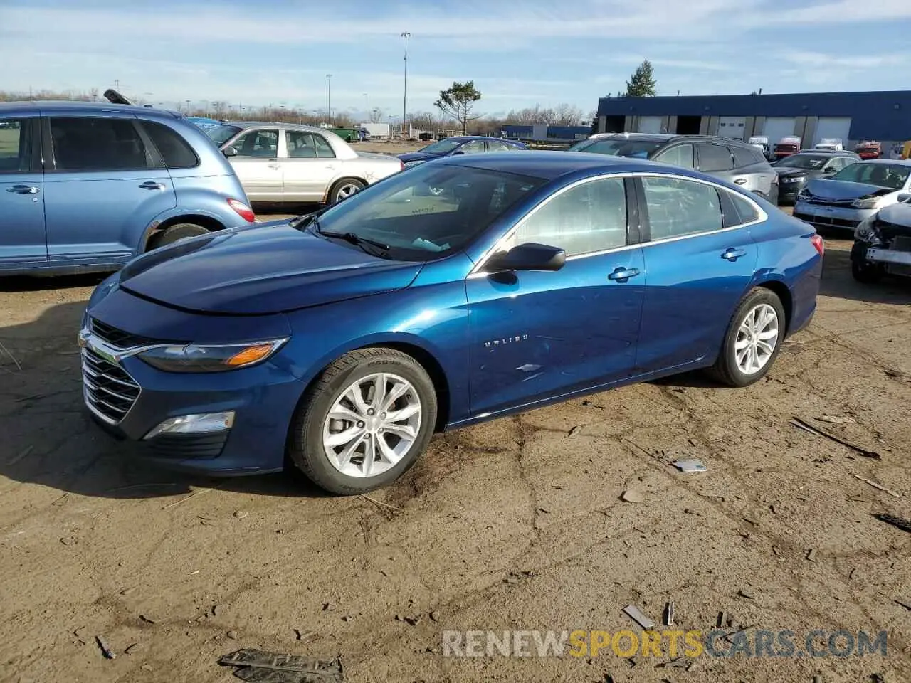 1 Photograph of a damaged car 1G1ZD5ST2KF190327 CHEVROLET MALIBU 2019