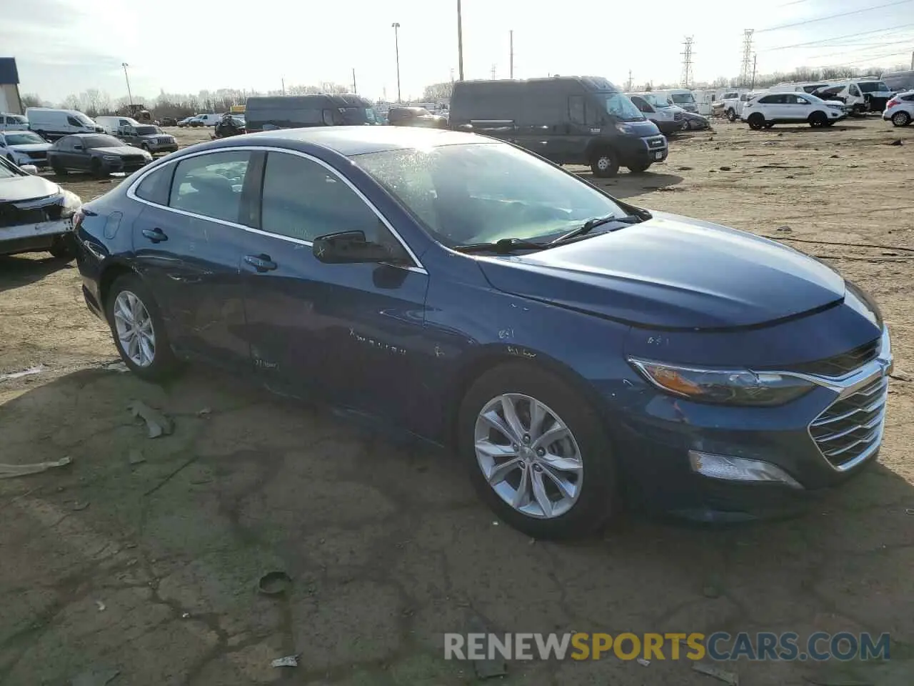 4 Photograph of a damaged car 1G1ZD5ST2KF190327 CHEVROLET MALIBU 2019