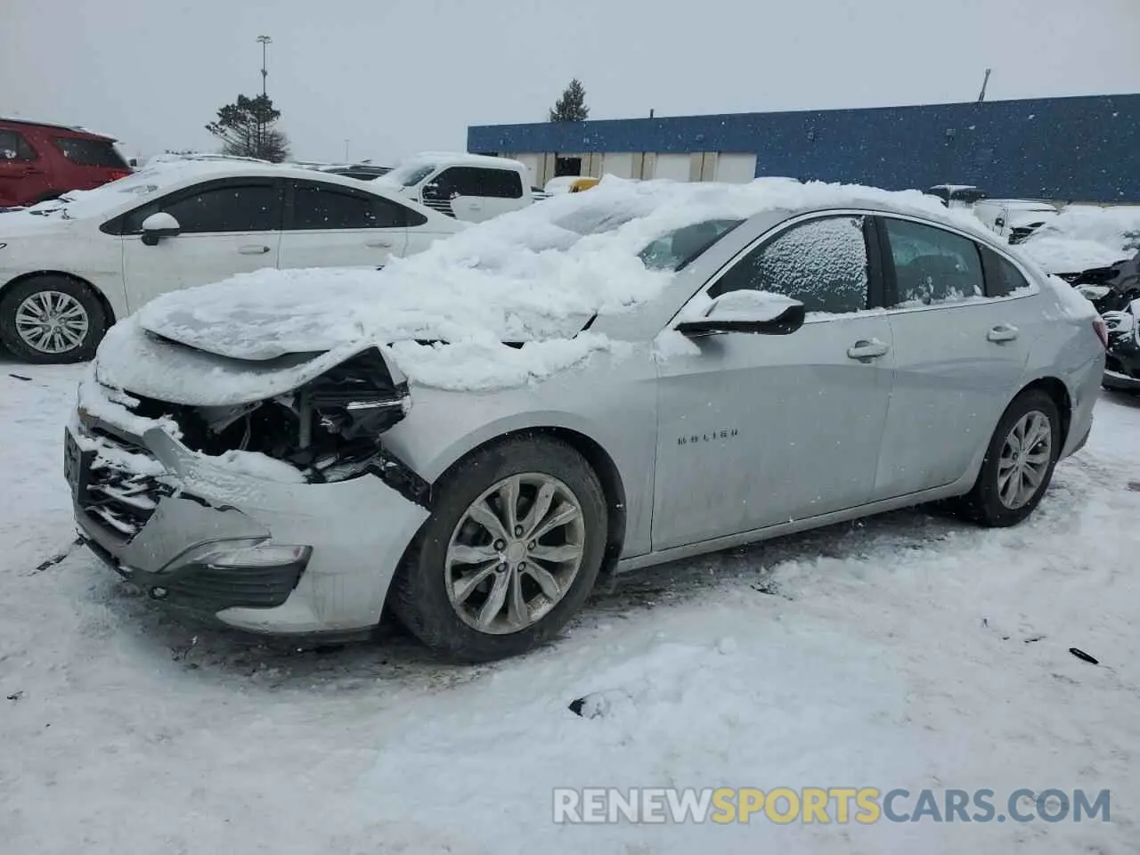 1 Photograph of a damaged car 1G1ZD5ST2KF207305 CHEVROLET MALIBU 2019