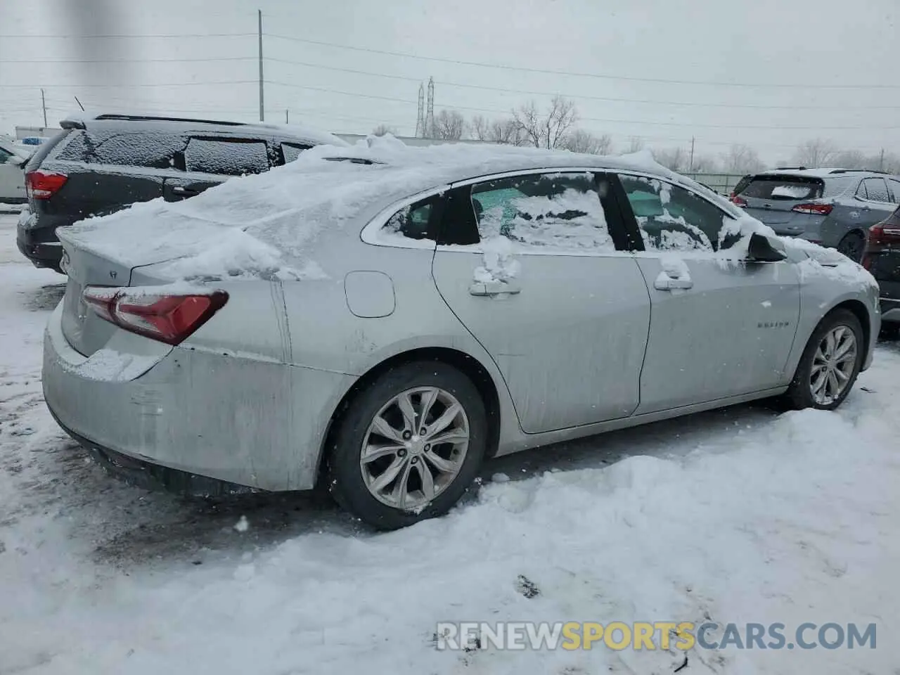 3 Photograph of a damaged car 1G1ZD5ST2KF207305 CHEVROLET MALIBU 2019