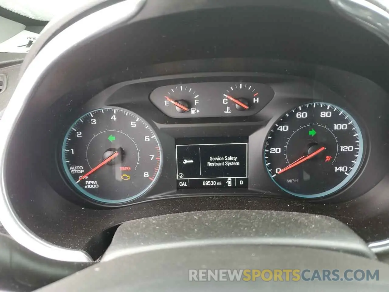 9 Photograph of a damaged car 1G1ZD5ST2KF207305 CHEVROLET MALIBU 2019